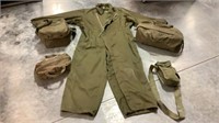 Us Military Jumpsuit , Lg & 4 Small Packs