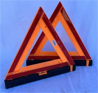 Set Of Two Road Safety Triangles