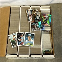 Entire Box Of Mostly Baseball Cards With Some
