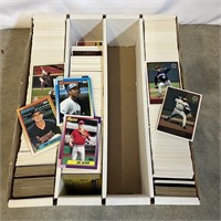 Partial Box Of Assorted Sports Cards