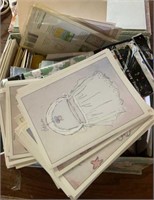 BOX OF NEW GREETING CARDS