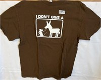 "I Dont Give A...." Shirt Size Medium