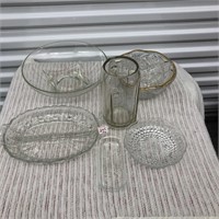 Asst. Glass bowls and dishses