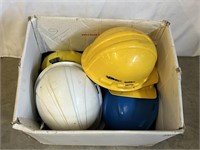Entire Box Of Assorted Hard Hats