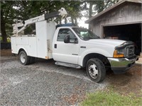 2001 Ford F-450 with Welder, Compressor and Winch