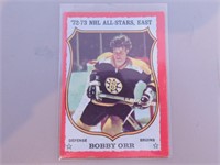 Carte hockey O.P.C. Bobby Orr All Star 1972-73