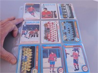 Cartes hockey (6) O-Pee-Chee 1978 et 1979