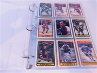 Cartable cartes hockey (206) 1990 à 1997