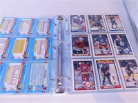 Cartable cartes hockey (530) O-Pee-Chee 1991