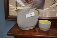 HULL POTTERY PITCHER & CUP