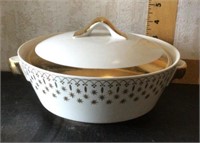 Hall Flare Ware covered bowl