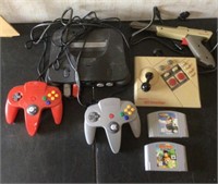 Nintendo game and controllers lot