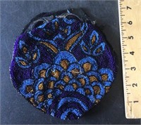 Beaded coin purse