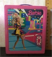 Barbie case with dolls & accessories