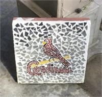 Decorative Cardinals mosaic tile