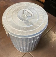 10 gallon galvanized trash can