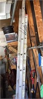 Werner aluminum 16-foot extension ladder
