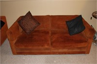 Heavy Suade Fabric Couch, 64L,
