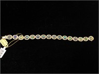 14K Gold Opal diamond bracelet $15,520