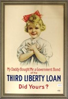 USA  Army Poster - "Third Liberty Loan"