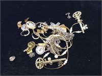 Bag of costume jewelry