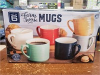 6pc. Farm House Mug Set
