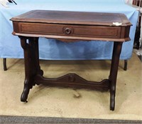 Victorian One Drawer Table 30"t, 36"w, 21"d