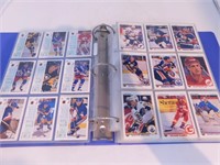Cartable cartes hockey(+de 850) Upper Deck 1990-91