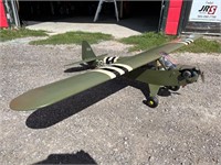 6ft 4”x 4ft Pro R/C Gas Powered Plane