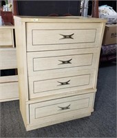 Mid Century Chest Of Drawers As Is 42"h, 30"w, 17"