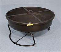 New Patio Fire Pit 11"h, 24"w