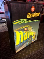 16 x 20” Light Up Havoline Sign