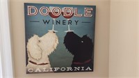 Doodle Winery 18" x 18"