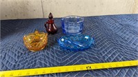 Colored Glass Lot