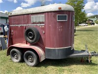 1977 Thyson T.A. Horse Trailer 9' lg for 2 horses