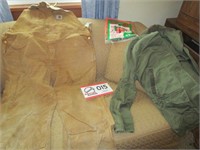 Coverall 42 x 28, Jacket 14, Vest M,