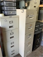 5 file cabinets