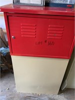 1 file cabinet & red cabinet
