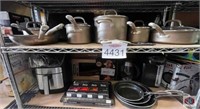 mix lot of assorted household, cookware, BBQ