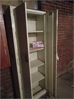 Metal Cabinet w/ Shelves 60" T x 22" W