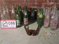 Assorted Soda Bottles & Capper