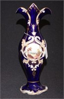 Victorian Coalport hand painted mantle vase