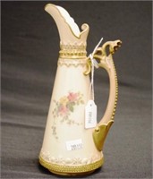 Royal Worcester blush ivory ewer