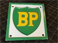 6.5 x 6.5” Heavy Cast BP Sign