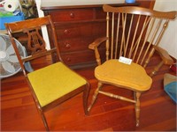 Rocking Chair, Lyre Back Chair