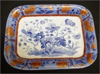 Georgian Spode decorated Serving Plate