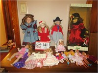 Doll Assortment, Some Barbie
