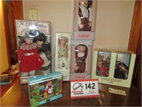 Dolls:  Katrina, Cathay,  Hansel, Gretel