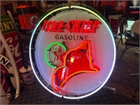2ft Texaco Fire Chief Neon Sign