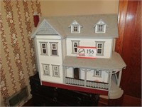 Large Wood Doll House,